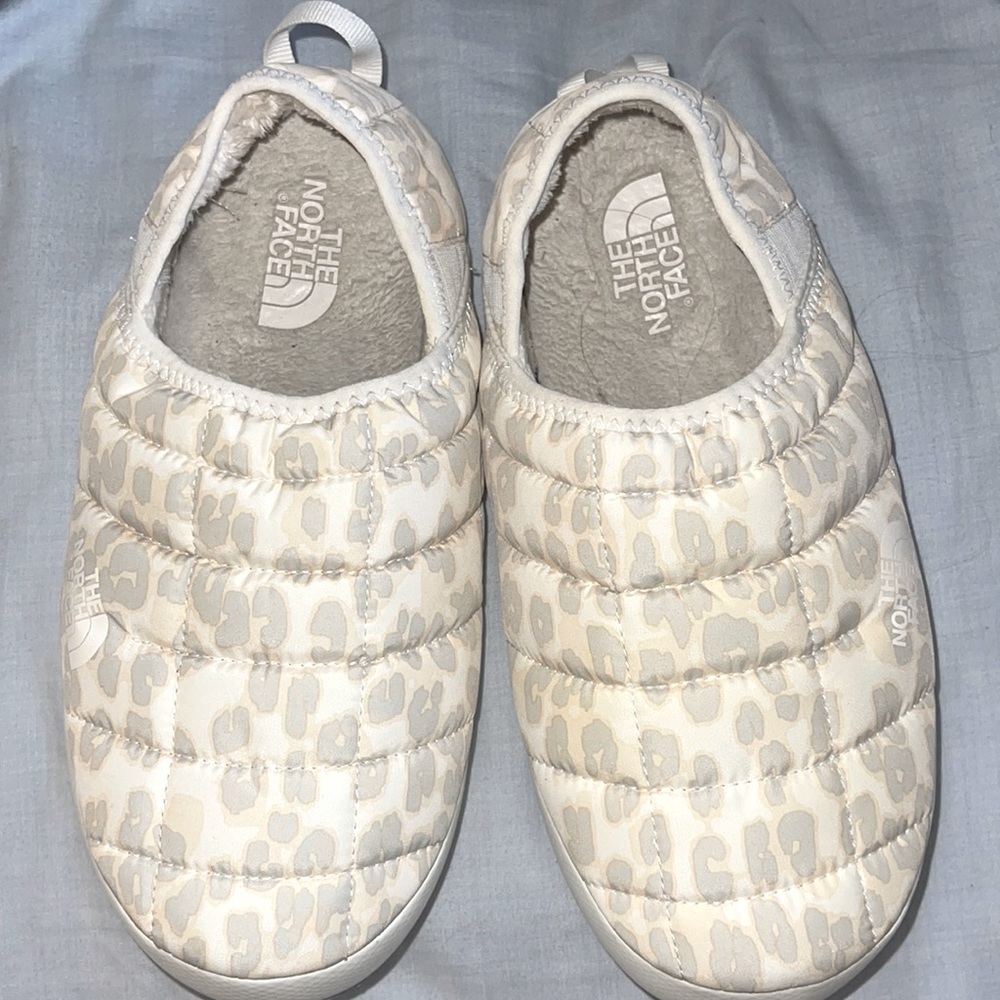 North face puffer slippers